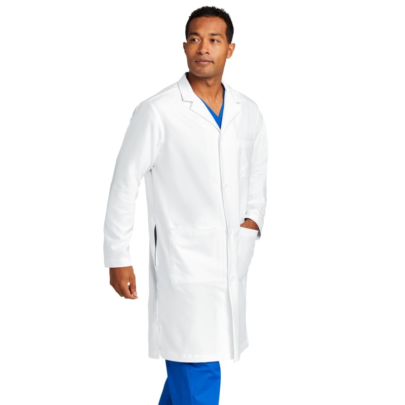 WonderWink Men's Long Lab Coat 1