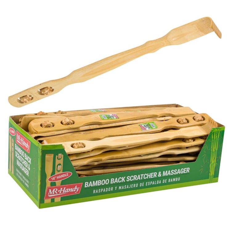 Bamboo Back Scratcher and Massager 2
