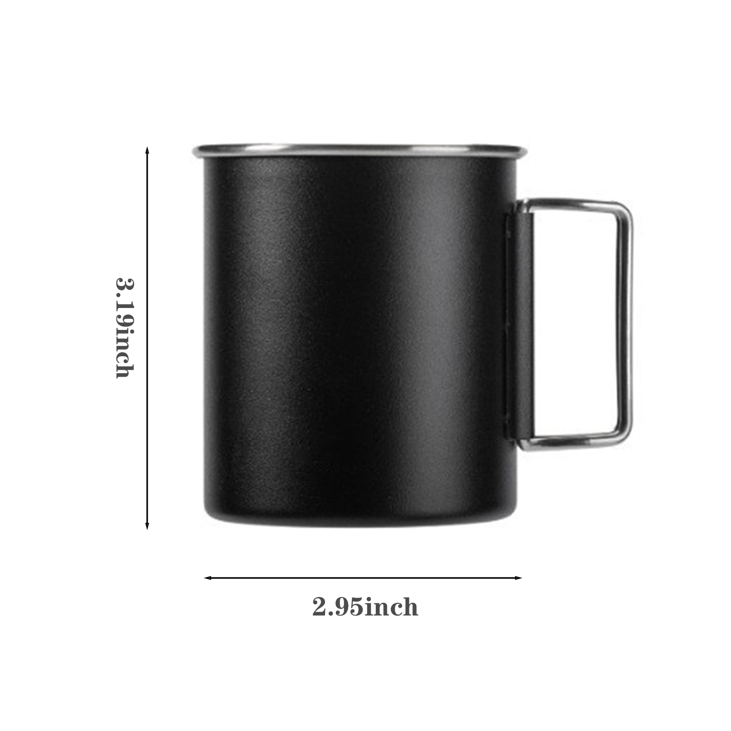 Portable Camping Coffee Kit -Hand Drip Set with Cup & Filter 2