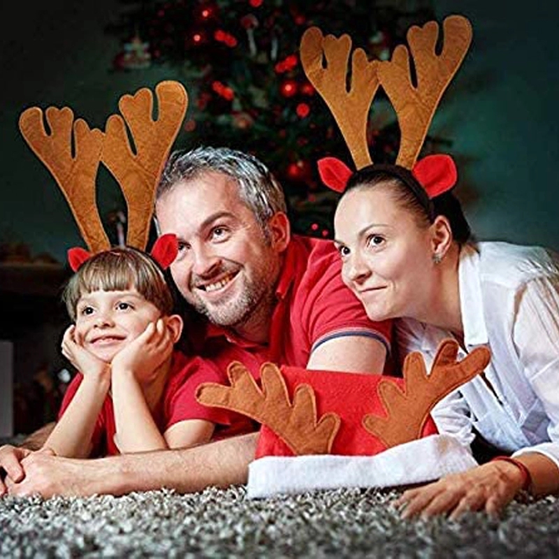 Antlers Christmas Hair Hoop 3