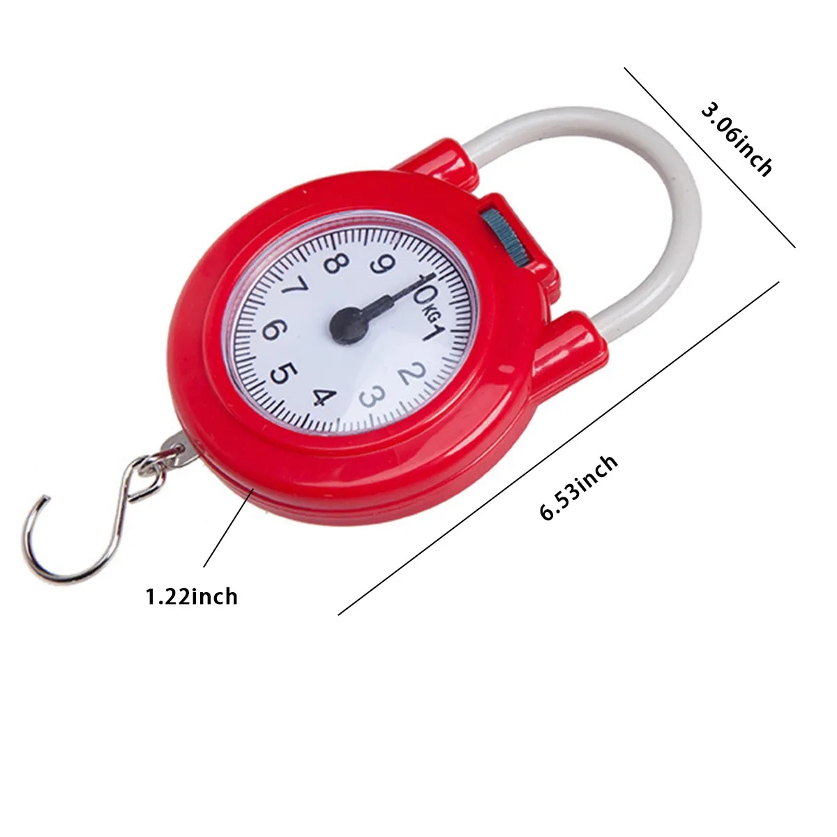 Portable Mini Digital Electronic Hanging Plastic Scale 4