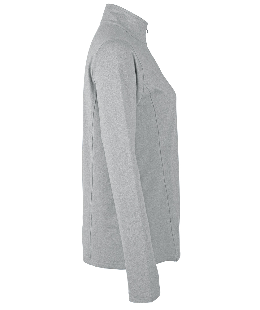Women's Heathered Eco-Logic Stretch Quarter Zip 3