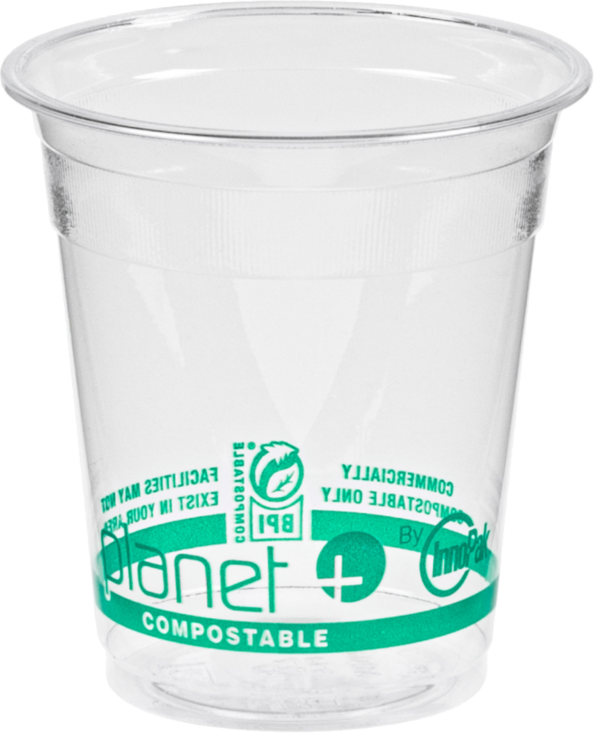 7oz Compostable PLA Cup - Eco Branded (Planet) 3