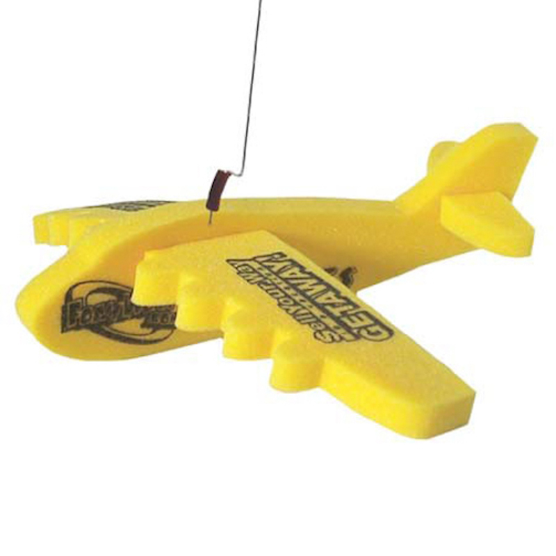 Jumbo Jet Airplane on a leash 6