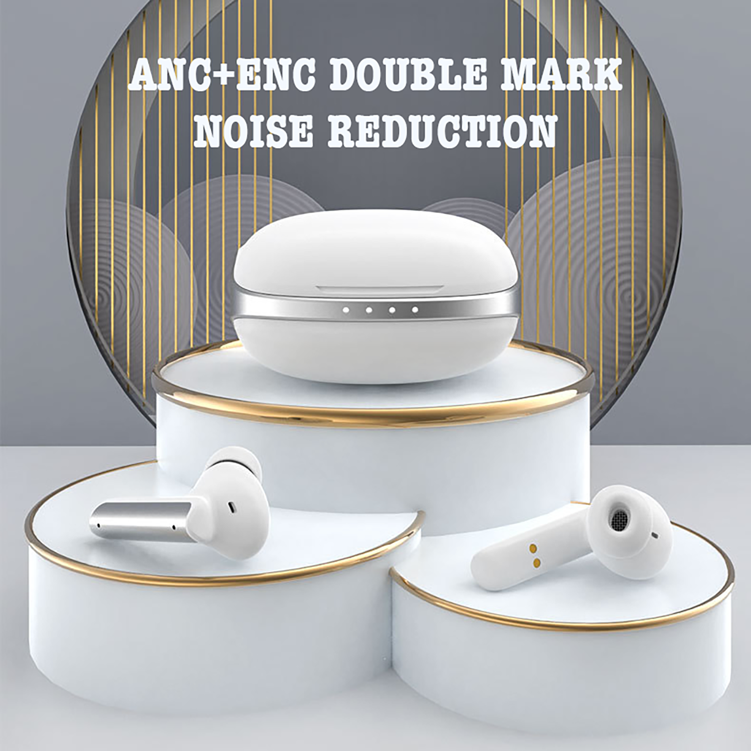 Wireless Earbuds ANC ENC Noise Cancelling Bluetooth V5.3 6