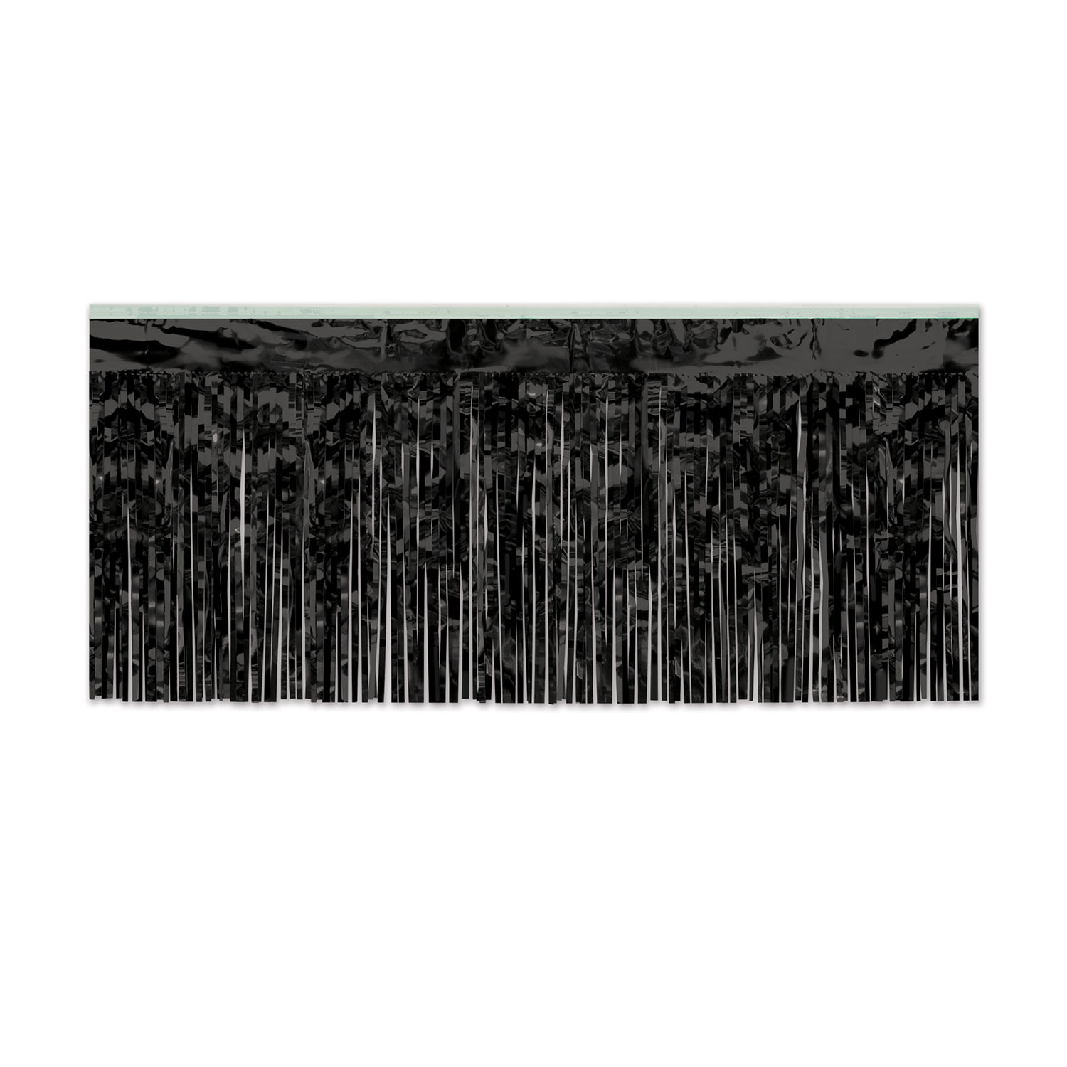 Flame Resistant 1 Ply Metallic Fringe Drapes