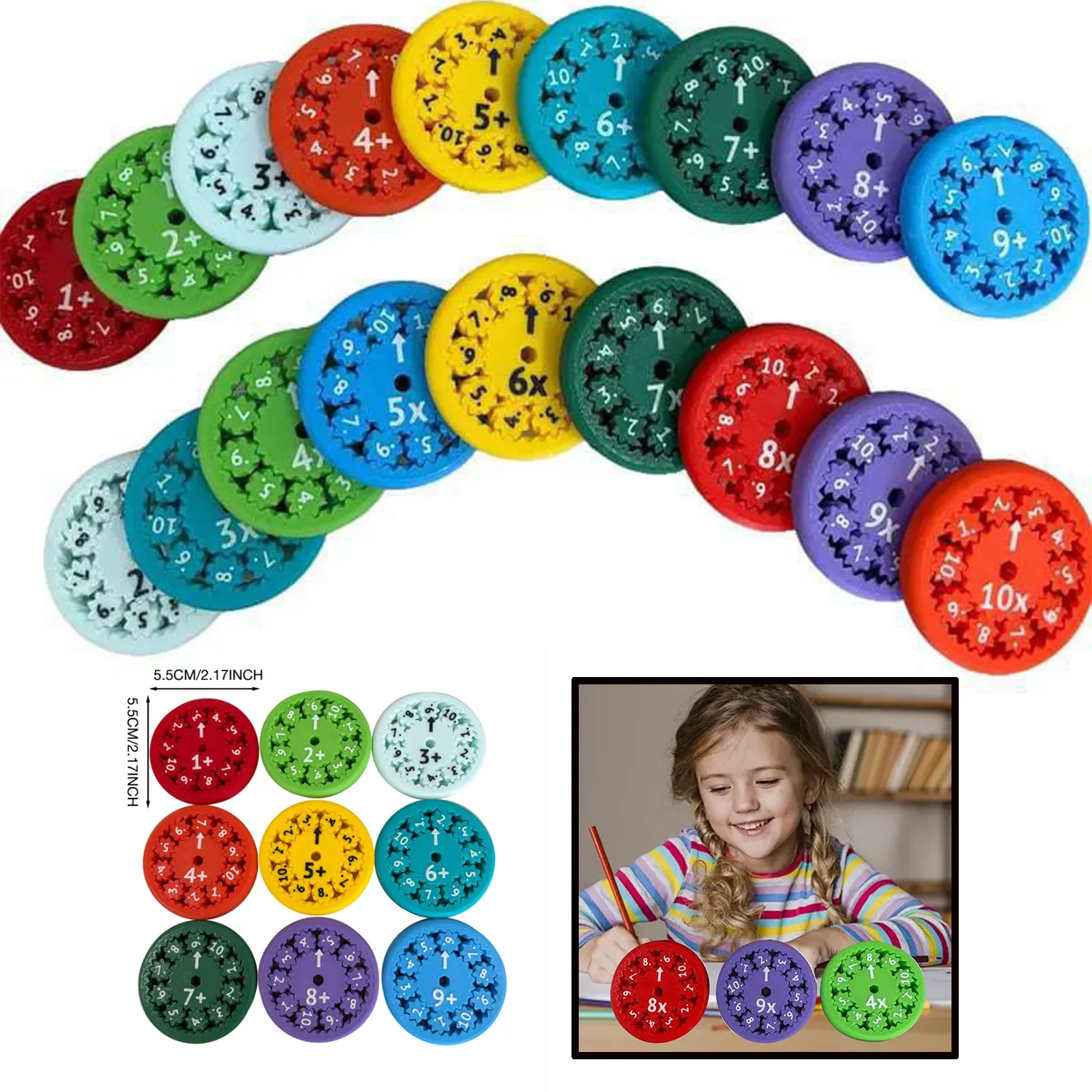 Math Fidget Spinners 2