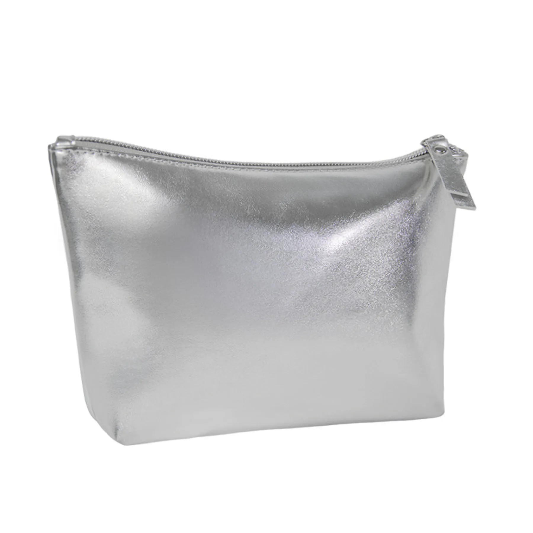Silver Waterproof Portable Cosmetic Bag 6