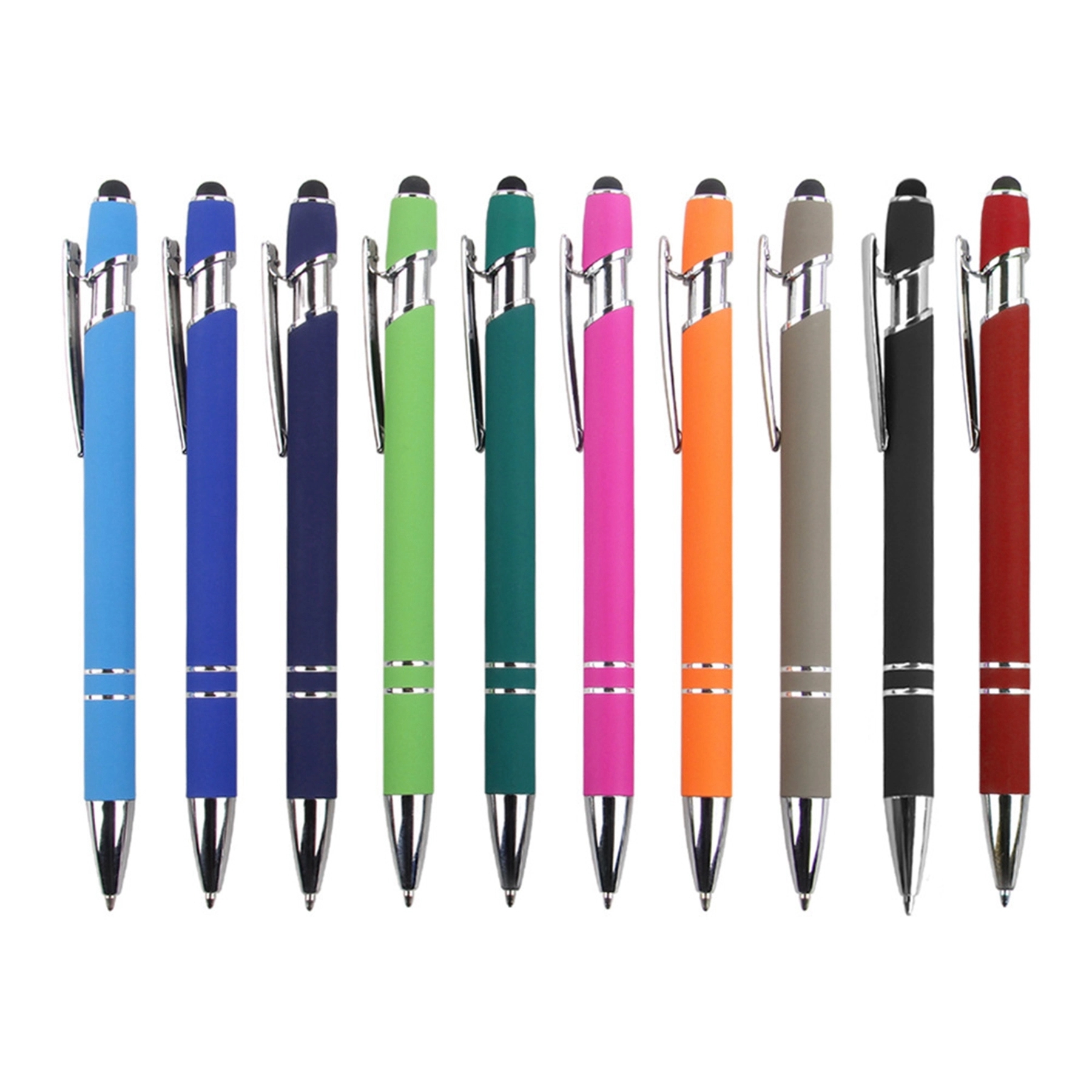 Metal Stylus Ballpoint Pen With Logo 3