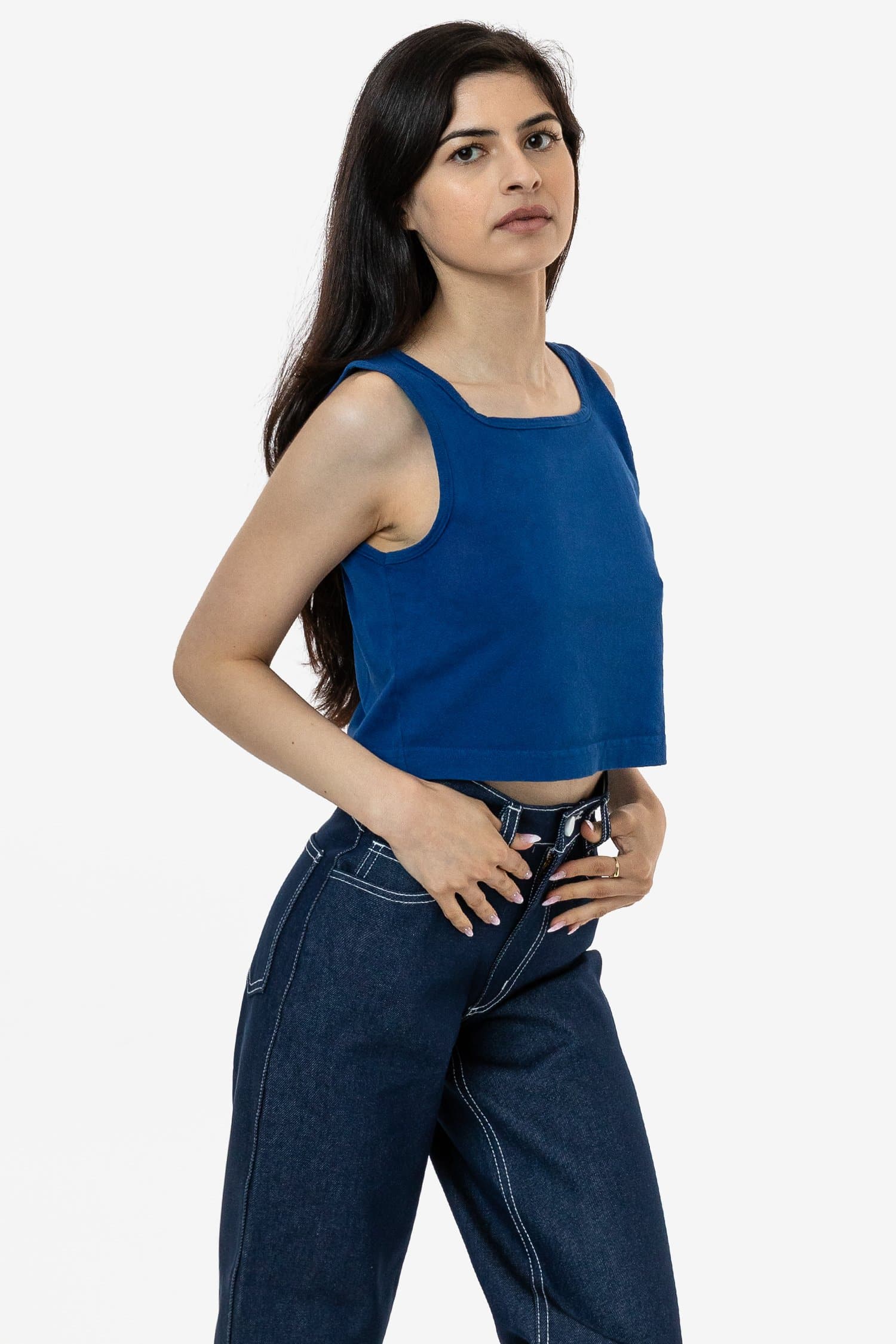 18/1 CROP TANK GRMNT DYE 18