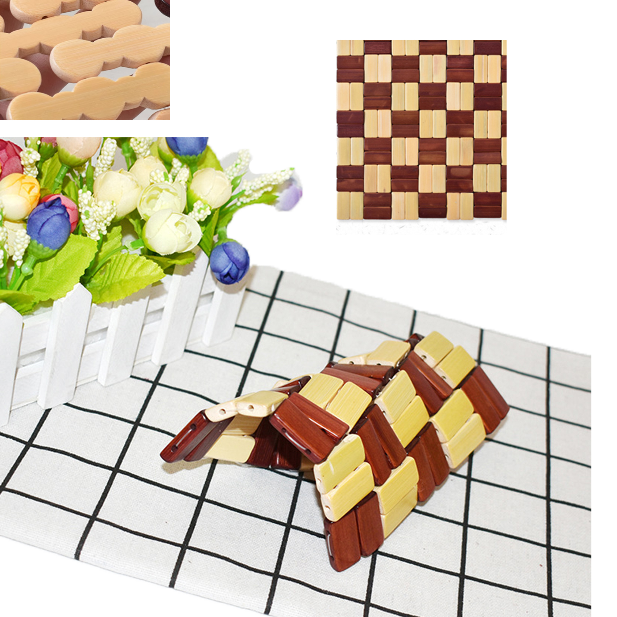 Bamboo Table Coaster 4