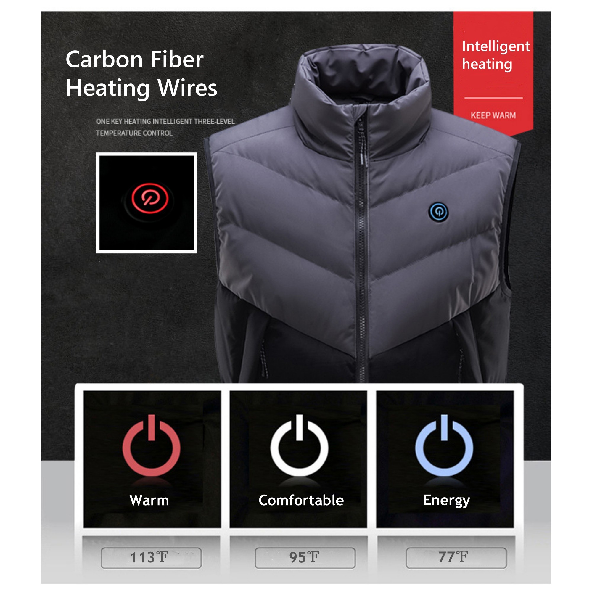 Heated Coat for Men and Women 5