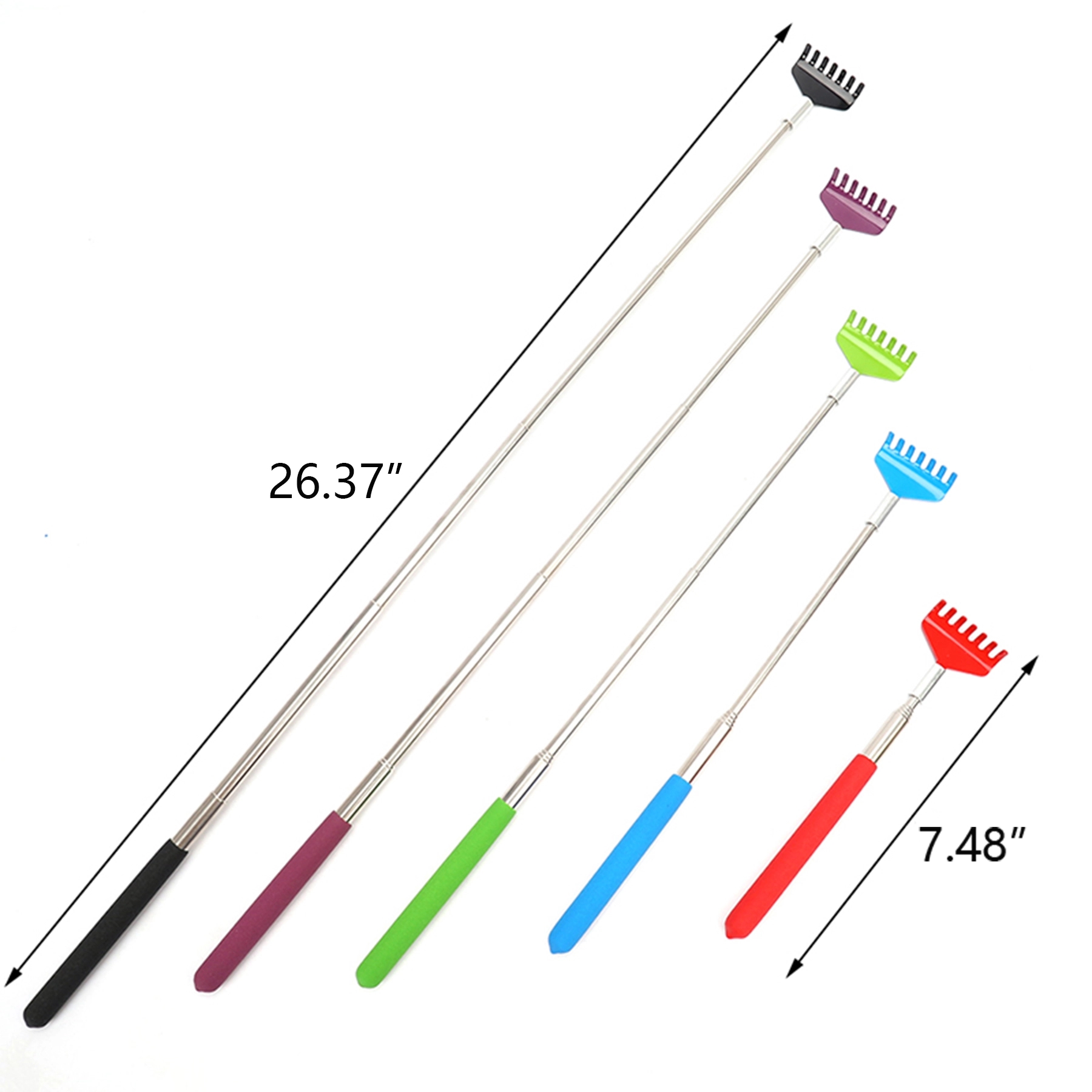 Retractable Stainless Steel Back Scratcher 4