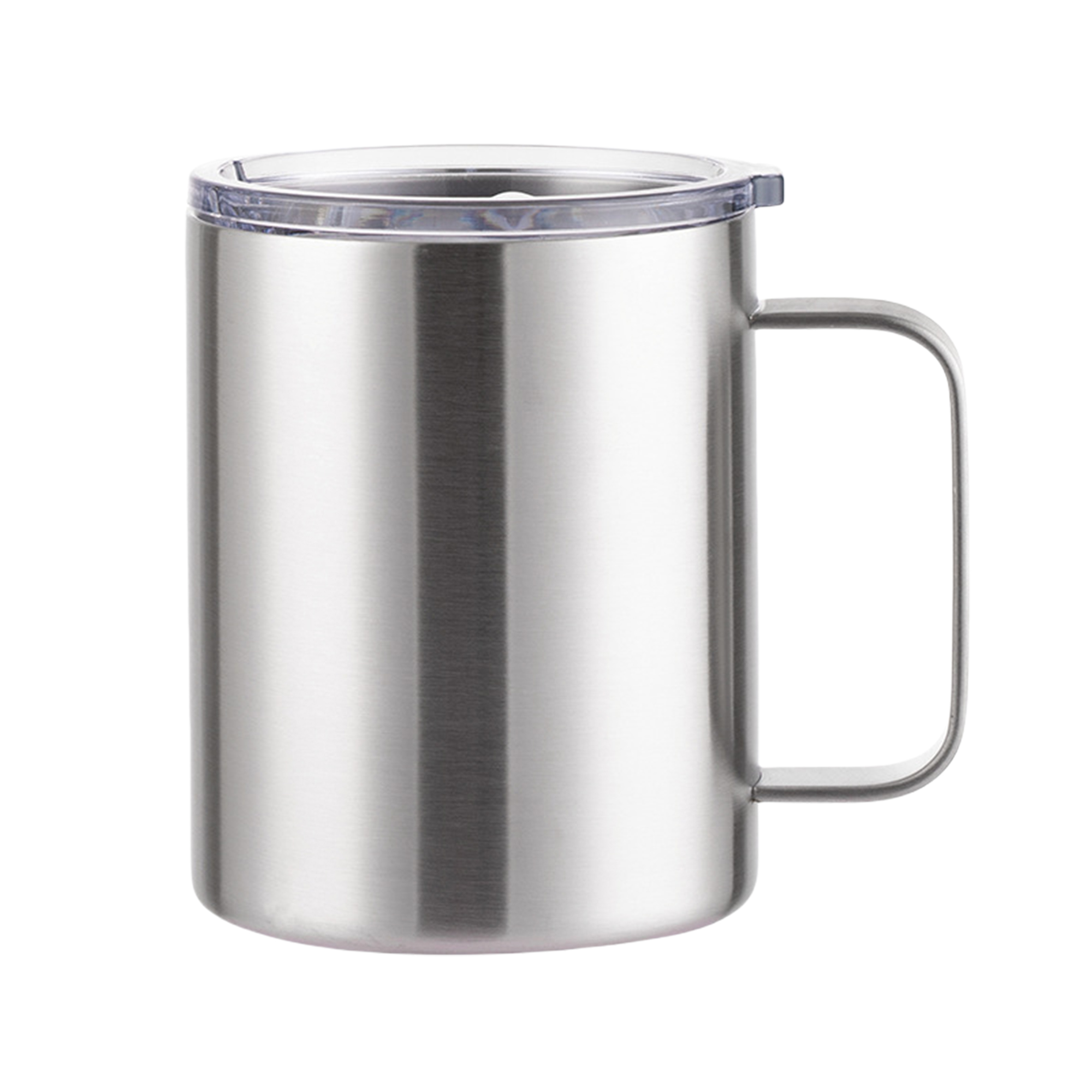 12oz 304 Stainless Steel Double Handle Car Mug with Powder Coated Sublimation Design 3