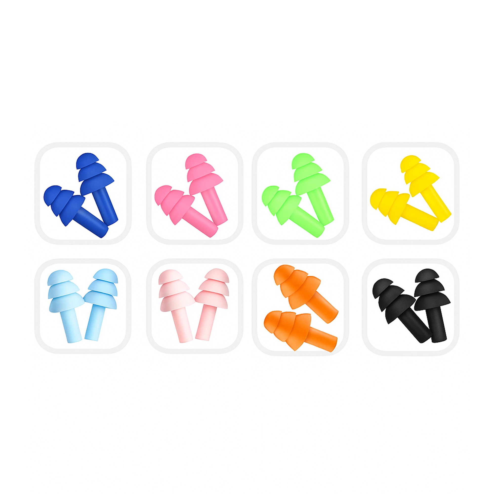 Christmas Tree Shape Earplugs with Case 1