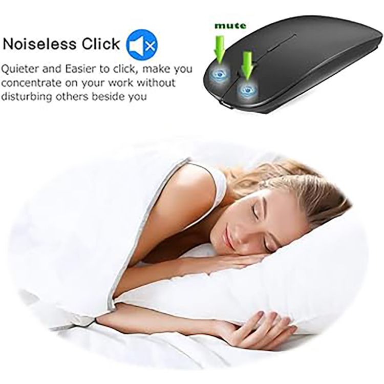 Rechargeable Wireless LED Mouse 3