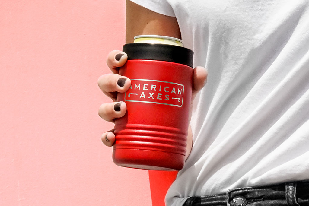 Insulated Metal Beverage Holder 7