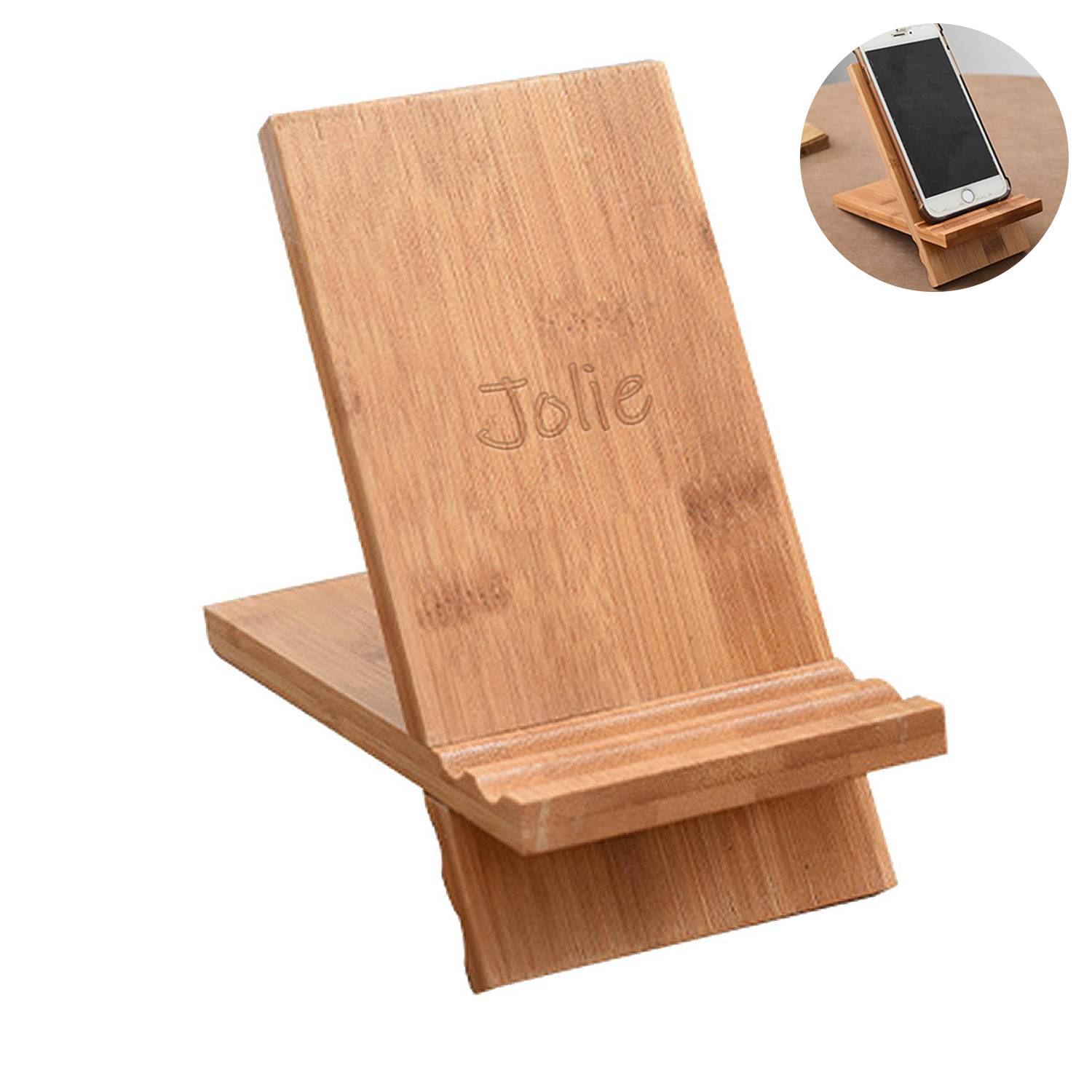 Wood Phone stand 11