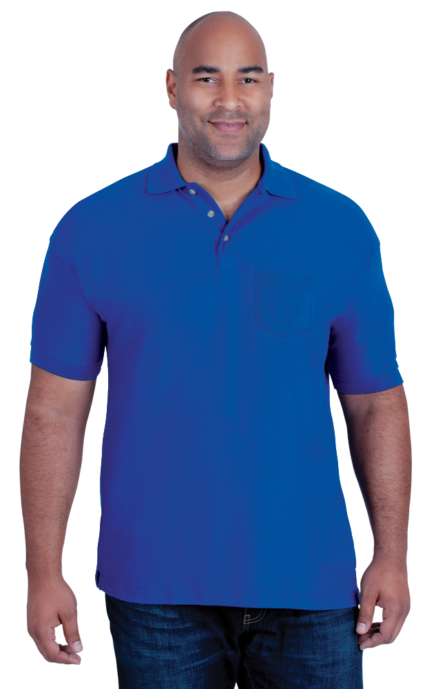 Men's Scotchgard Pique Polo with Pocket 25