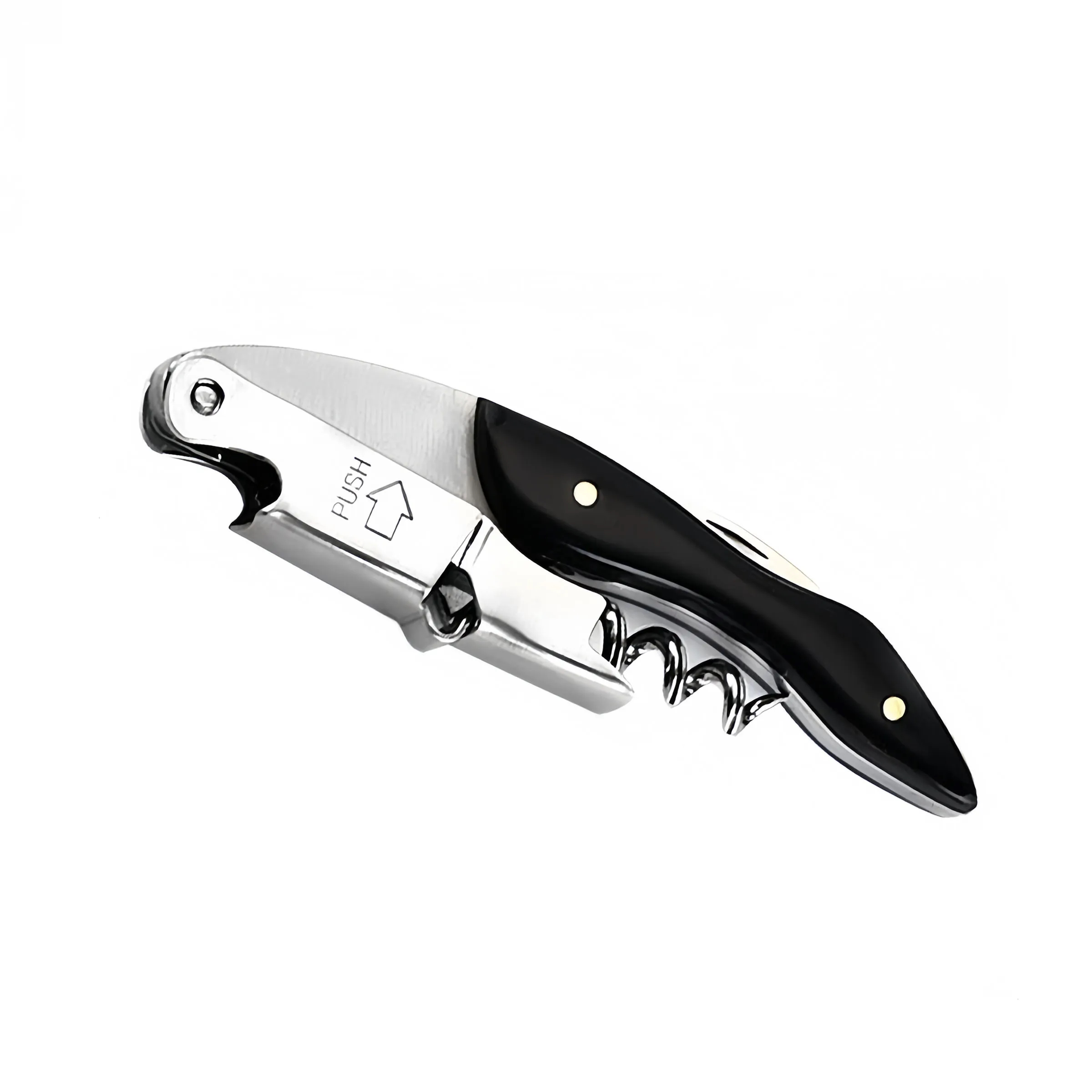 Stainless Steel Creative Haima Knife Red Wine Bottle Opener 3