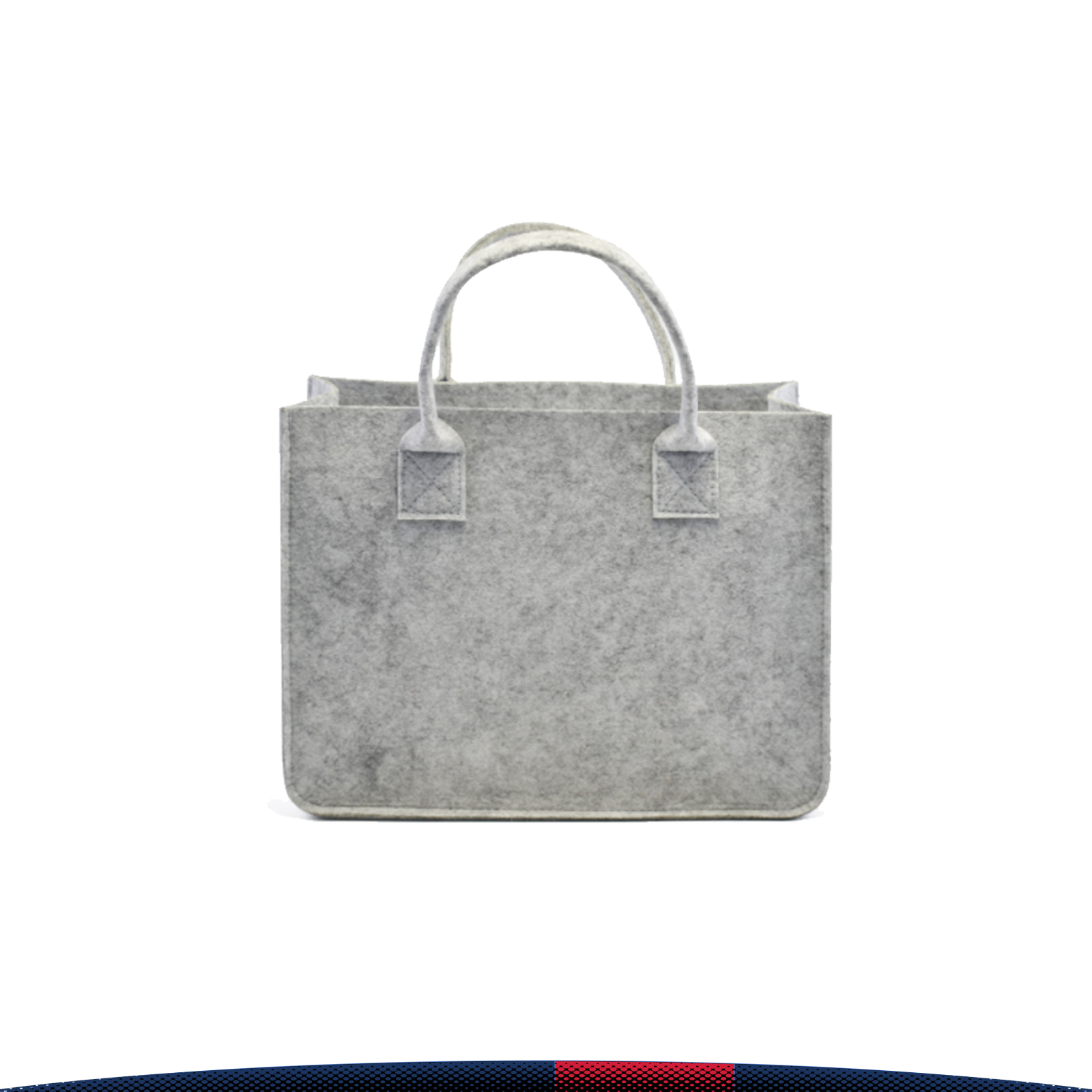 Felt Shopping Bag, custom tote bag with logo imprint 4