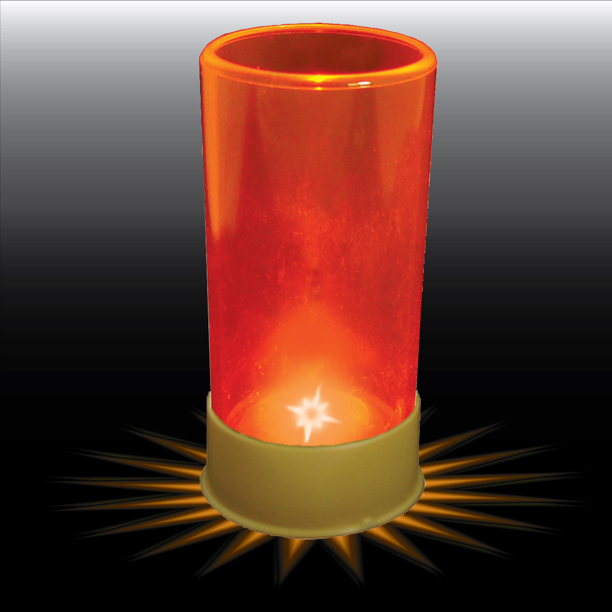 1 5oz Light Up Plastic Shot Gun Shell Style Shooter Shot Glass