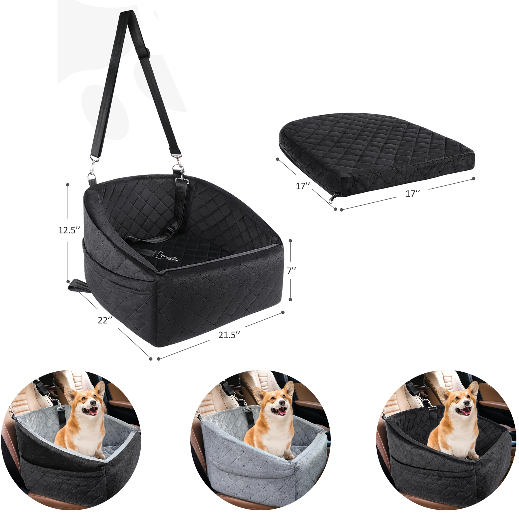 Dog Car Seat 2