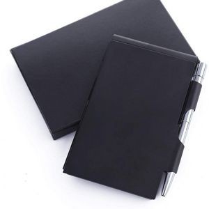 Pocket Aluminum Memo Pad Holder With Ballpoint Pen 7