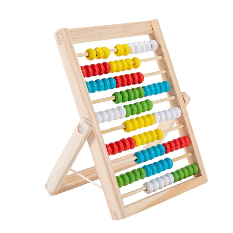10-Row Wooden Frame Abacus 3