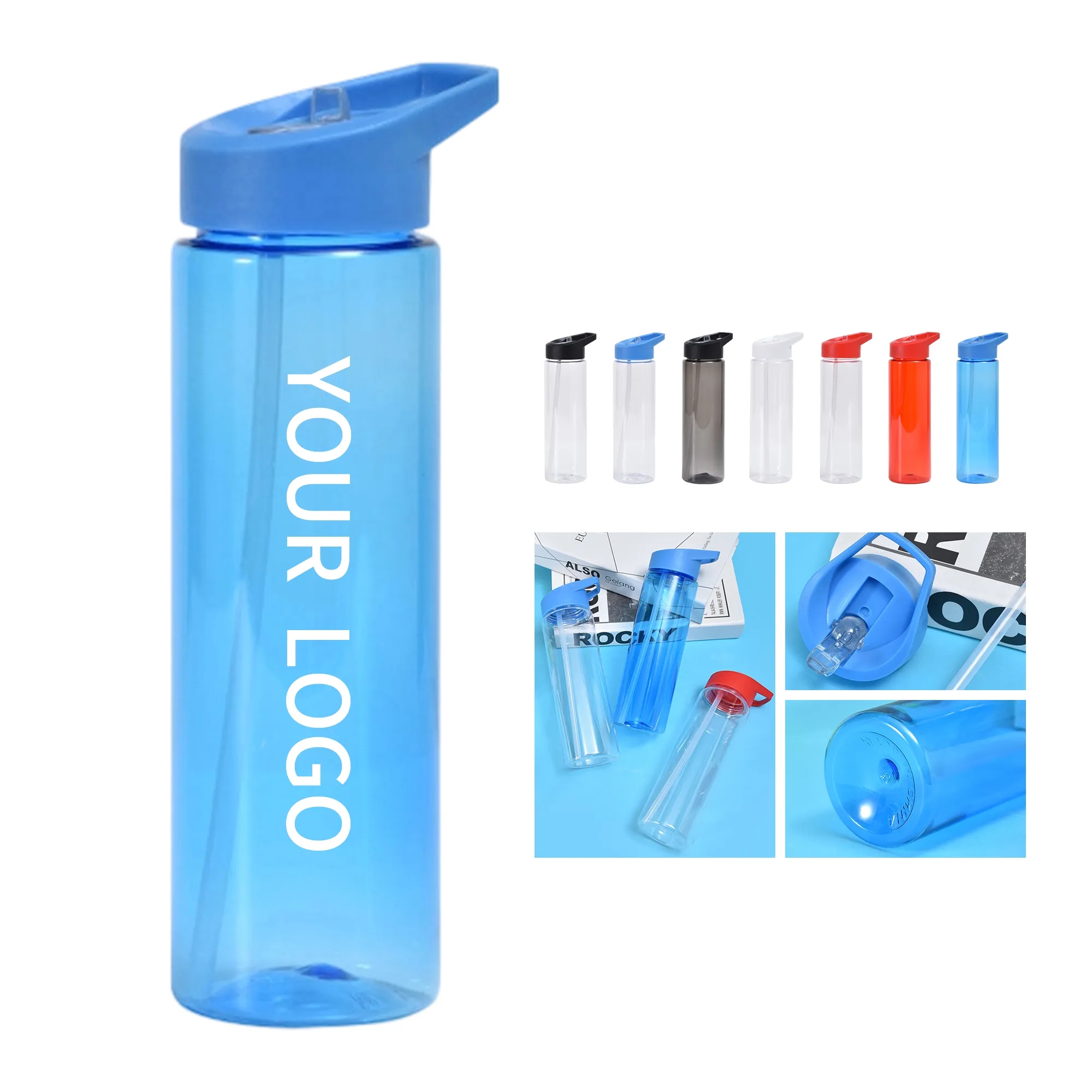 24oz Sports Drinking Cup With Straw 6