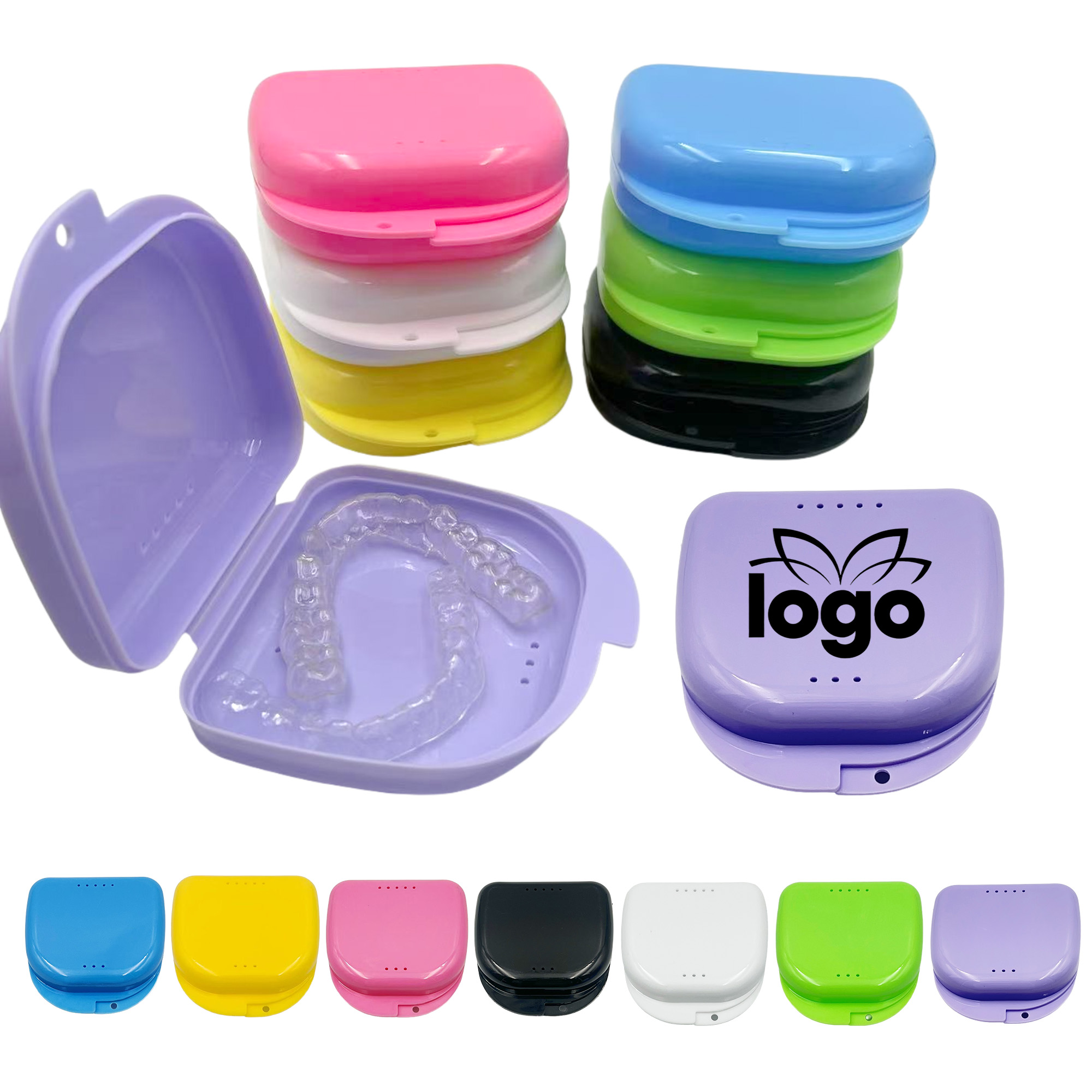 Compact Dental Retainer Storage Case MOQ50 5