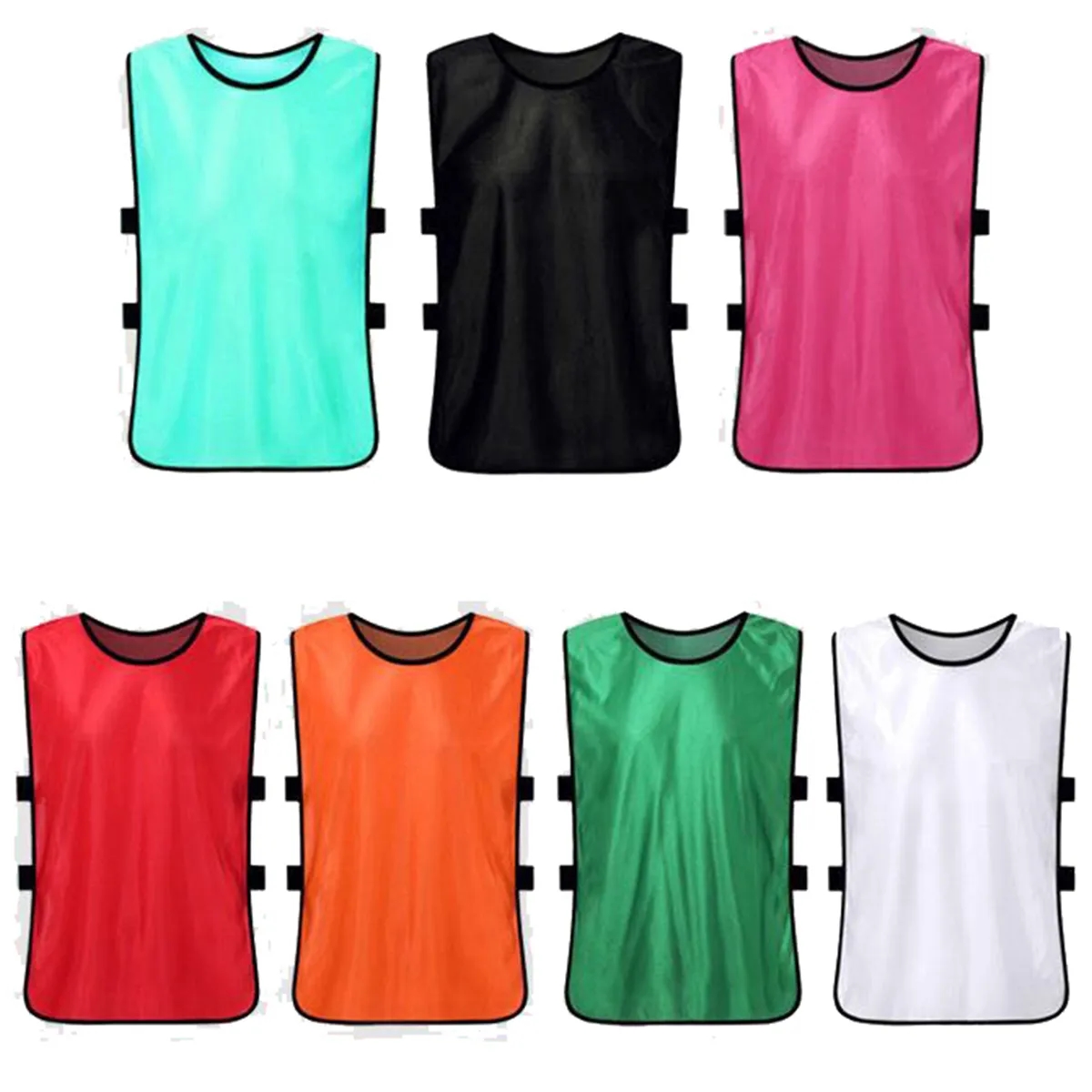Custom Scrimmage Team Practice Jerseys Vests 4