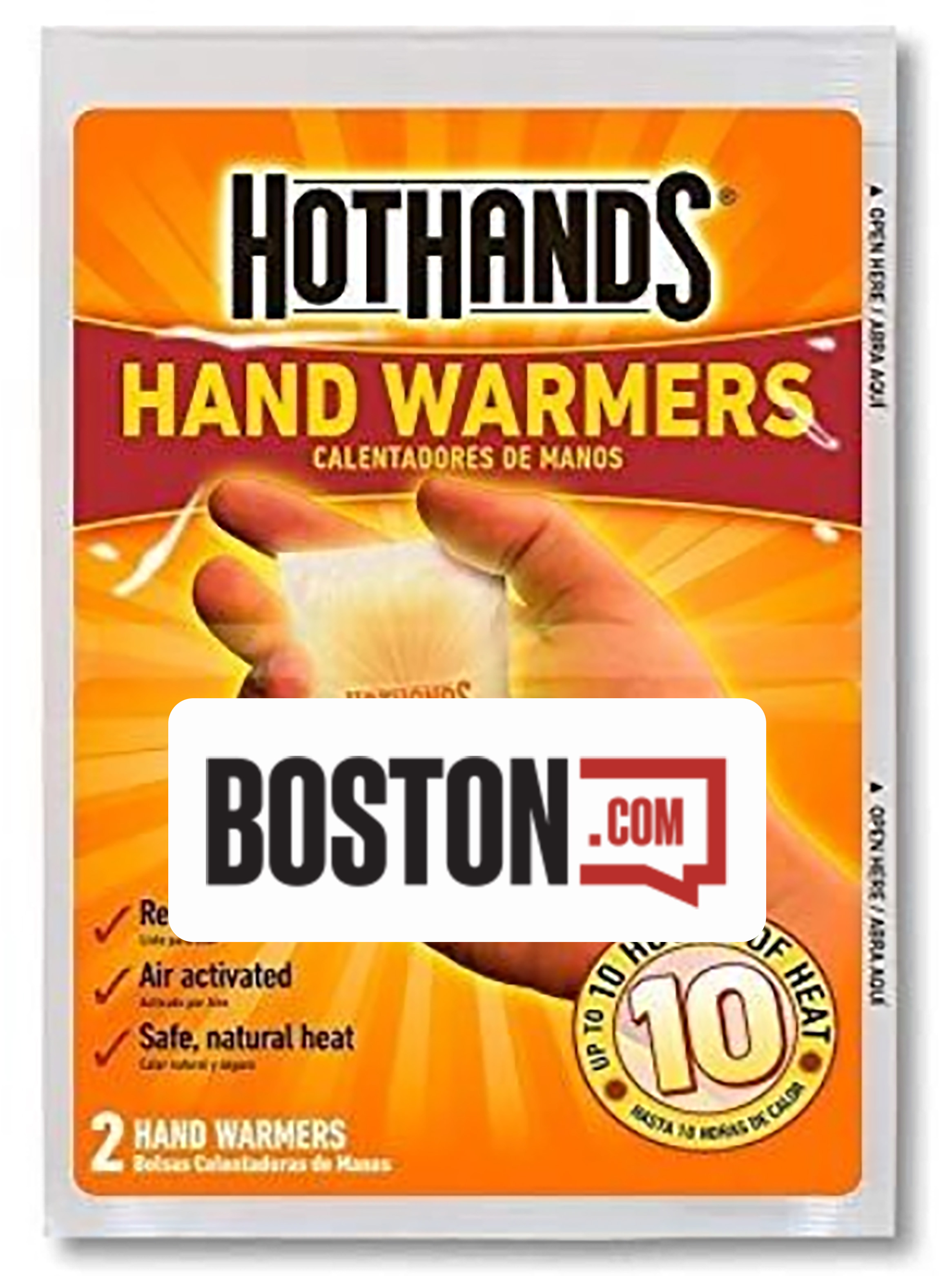 Hand Warmers with Custom Label 2