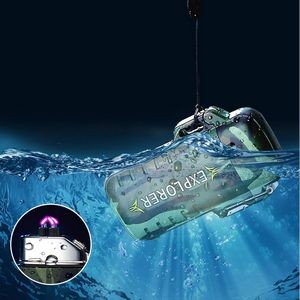 Round Angle Waterproof Dual Arc Lighter With Pop Up Lid 12