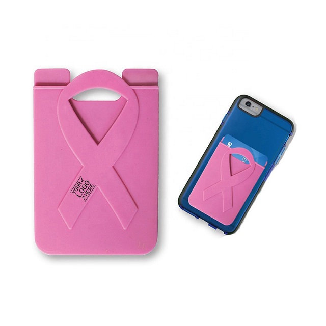 Breast Cancer Awareness Silicone Card Holder 5