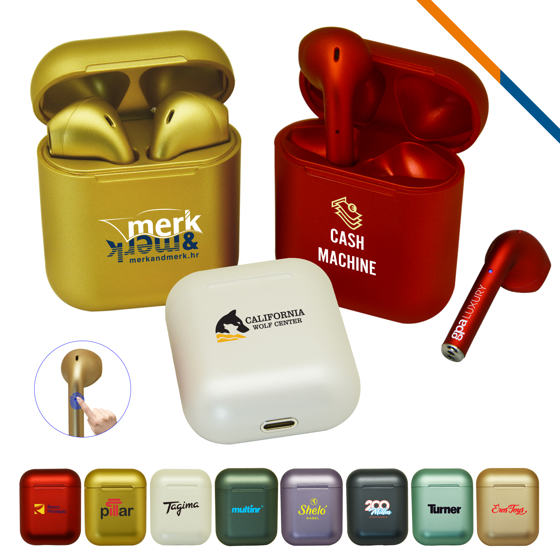 Moonstone Bluetooth Earbuds 2