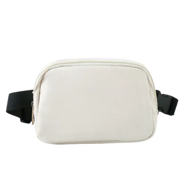 Waterproof Nylon Crossbody Waist Bag 4