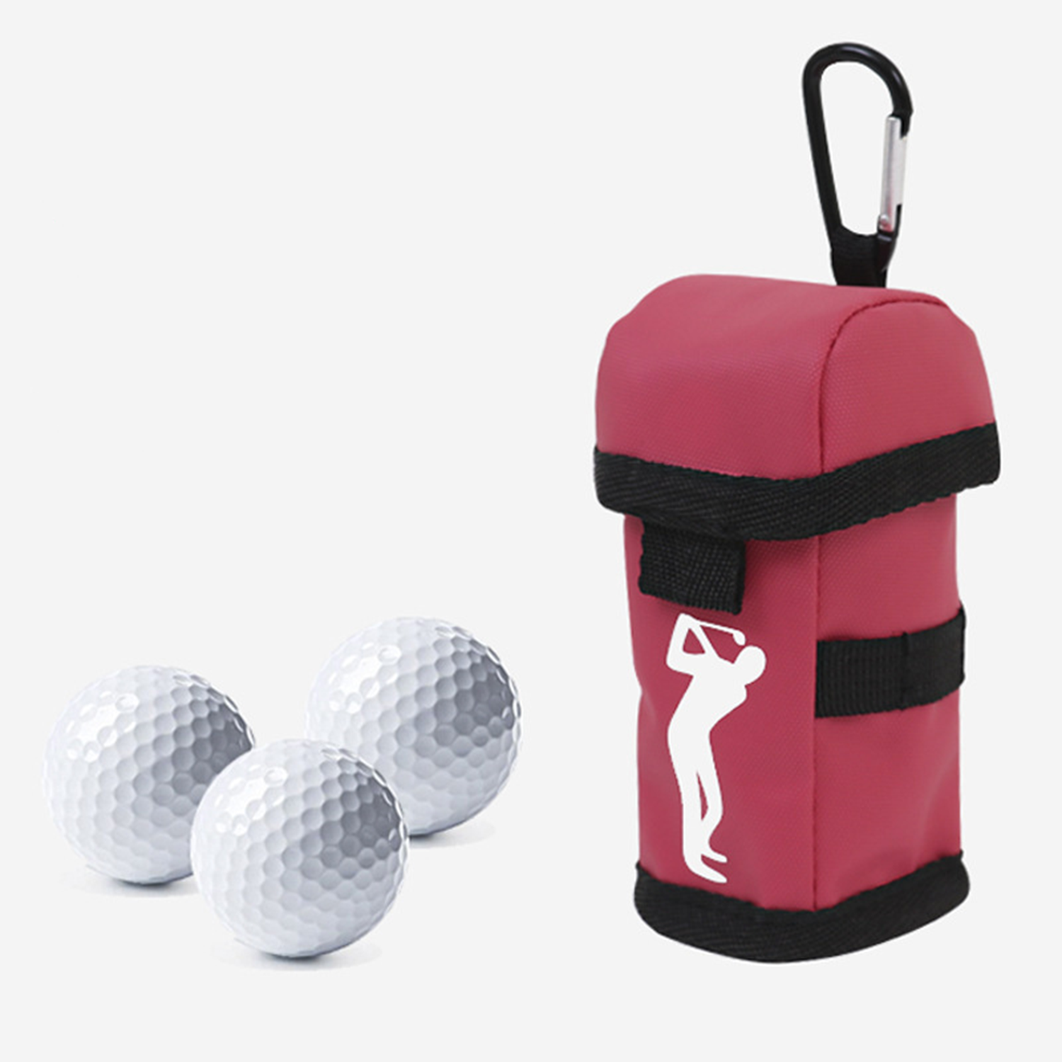 Portable Belt Clip Golf Ball Pouch 4
