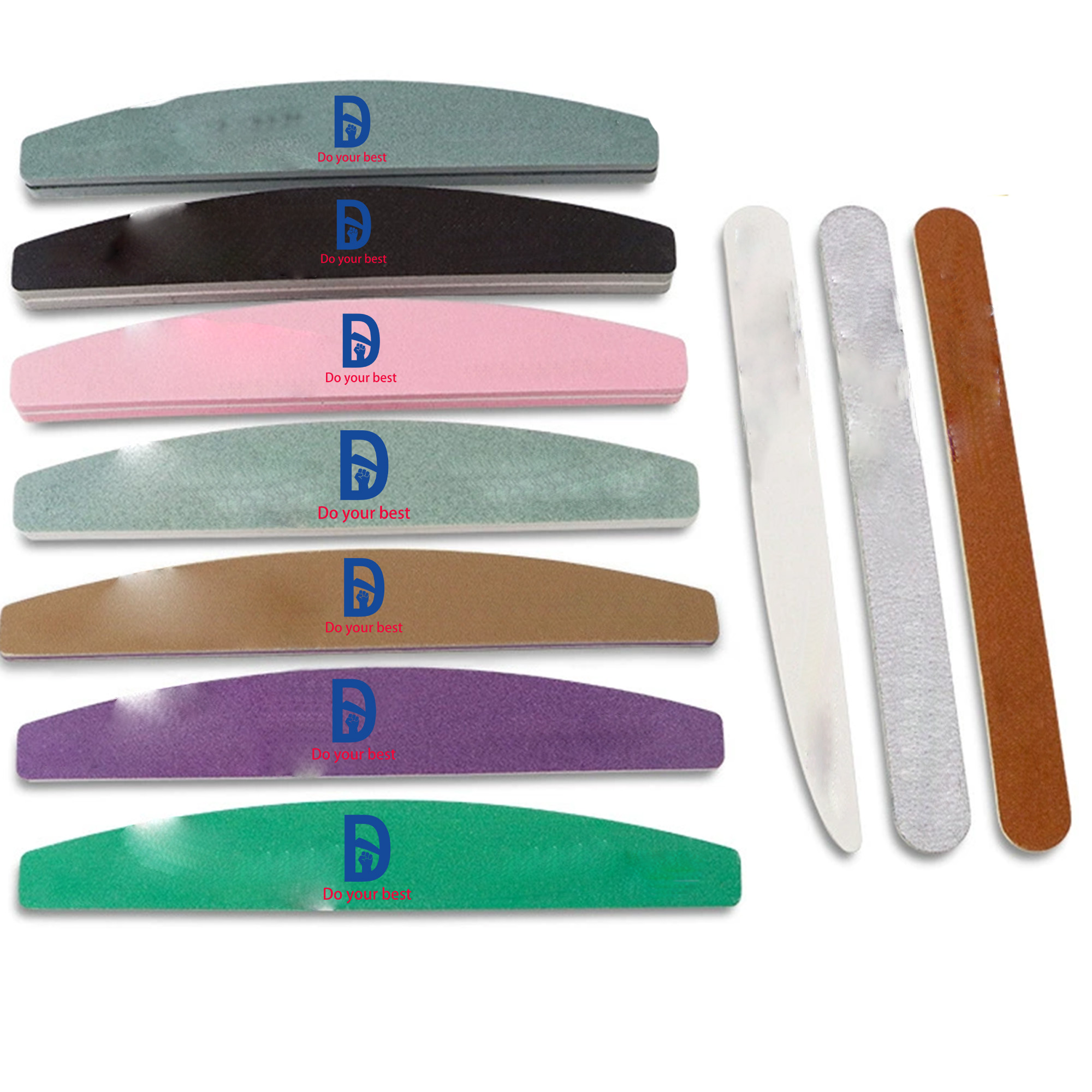 Professional Half-Moon Shaped Nail File 2