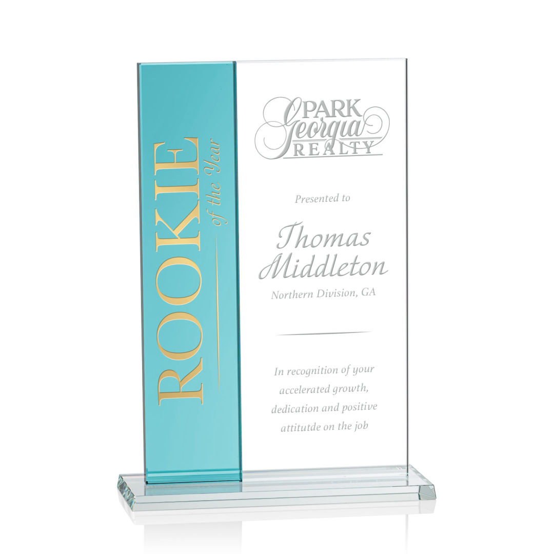 Composite Vertical Award - Teal 7