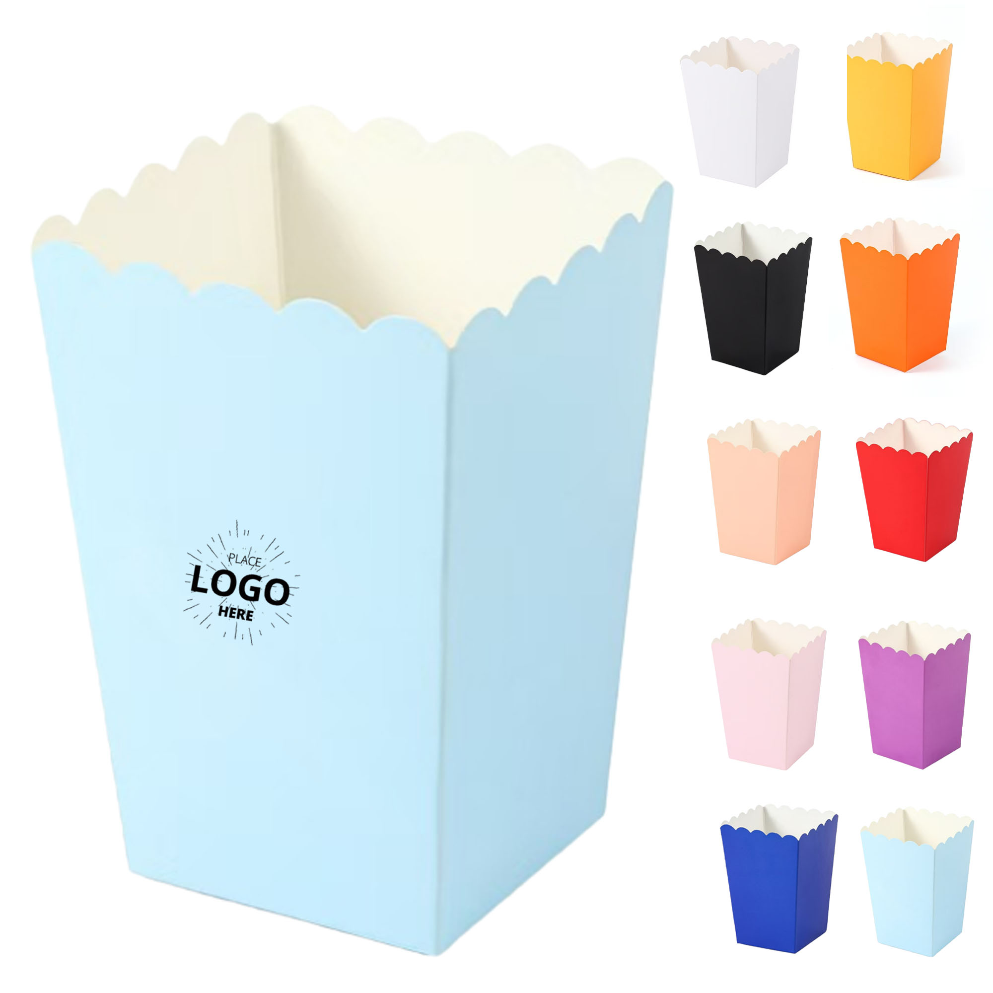 Disposable Food-Grade Popcorn Containers 1