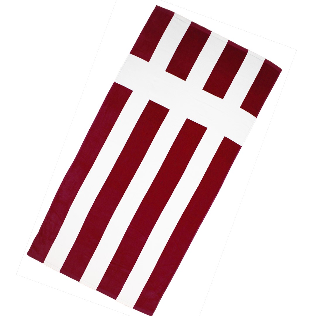 Cabana Rugby Strip Towel 9