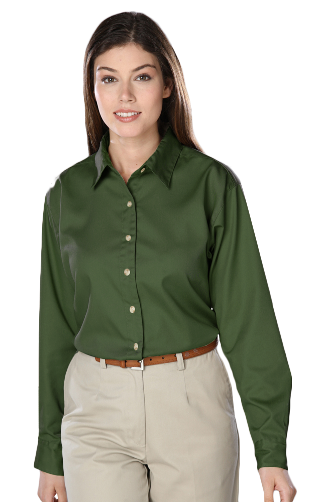 Ladies' Scotchgard Twill L/S Shirt 51