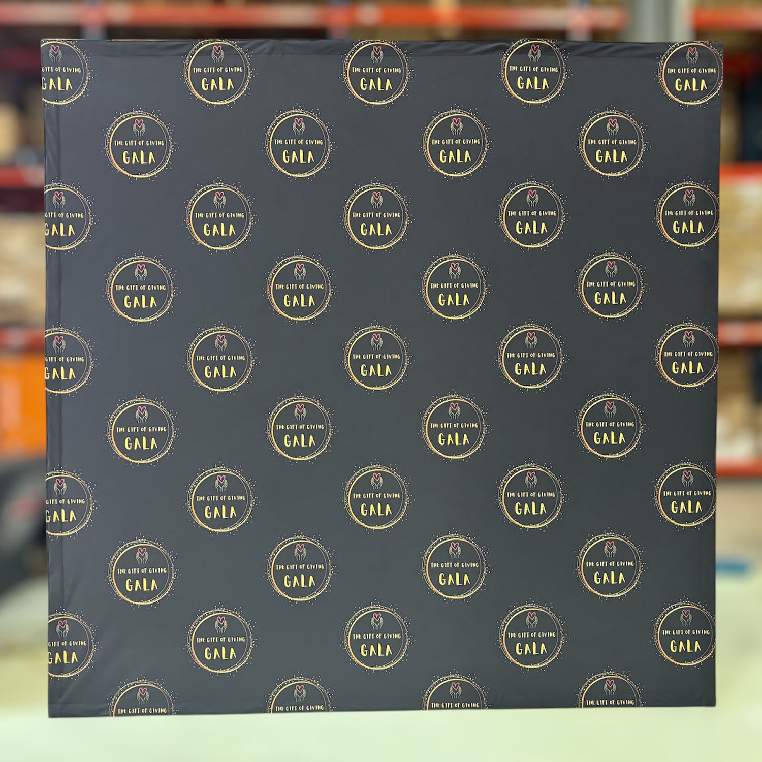 48Hr Quick Ship- Replacement Graphics for 7.5' Straight Wall Tension Fabric with Velcro on the back. 2