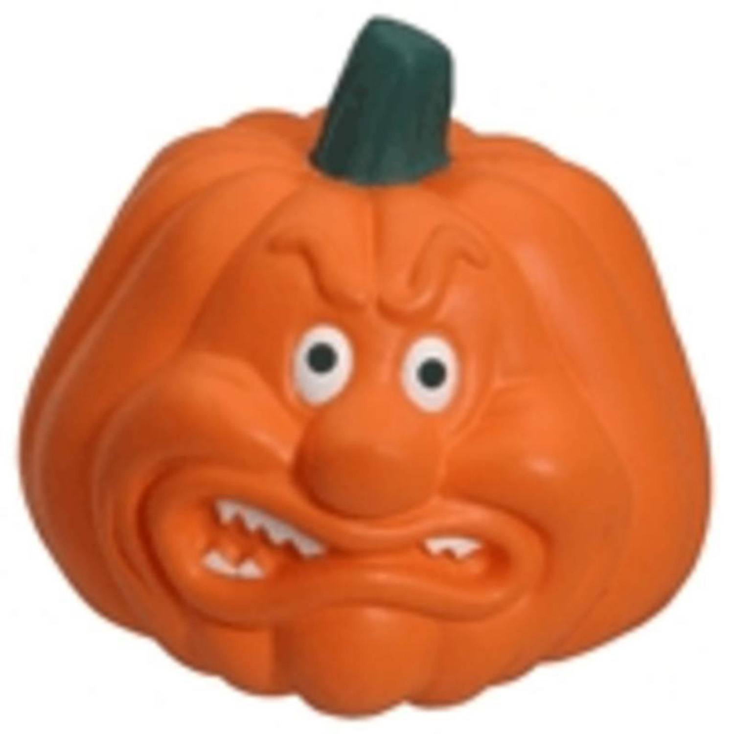 High Rebound PU Foam Angry Pumpkin Stress Reliever 3