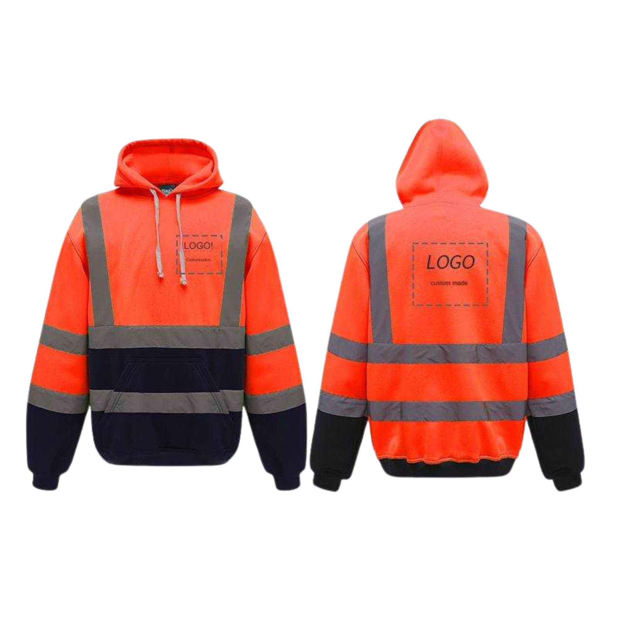 MOQ 50 Large-Size Sanitation Workwear Hoodies 1