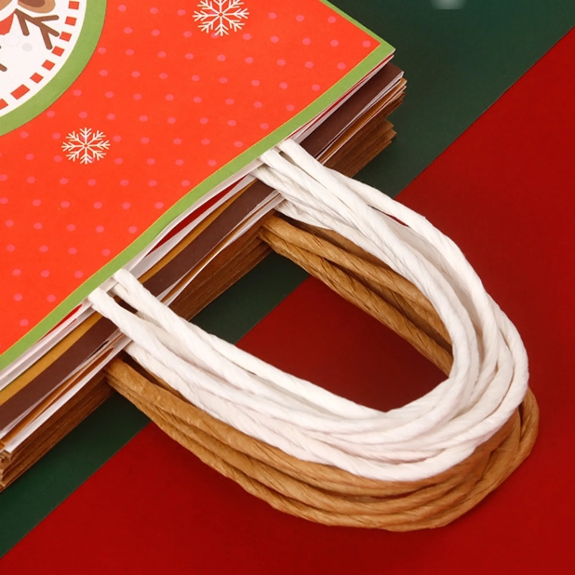 Kraft Paper Christmas Gift Bag 1