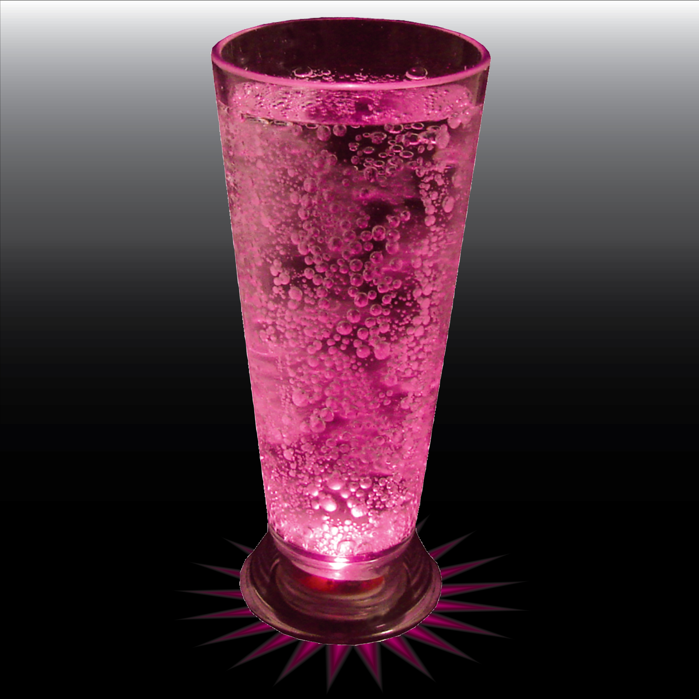 5oz Light Up Flared Plastic Pilsner Sampler 8