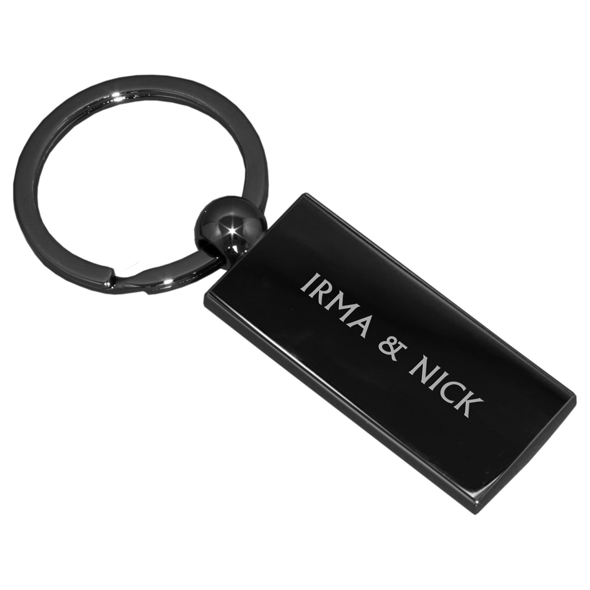 "Epoch" Laser Engraved Metal Keyholder 3