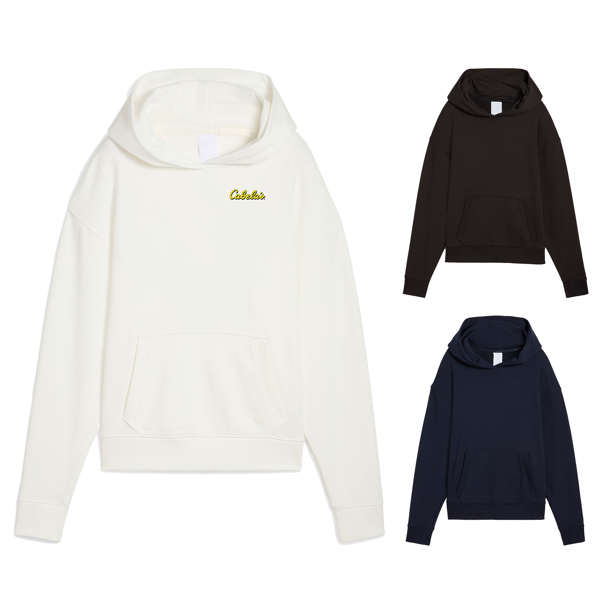 Puma Cloudspun Fleece Women's Hoodie, custom hoodie or sweatshirt with logo imprint 4